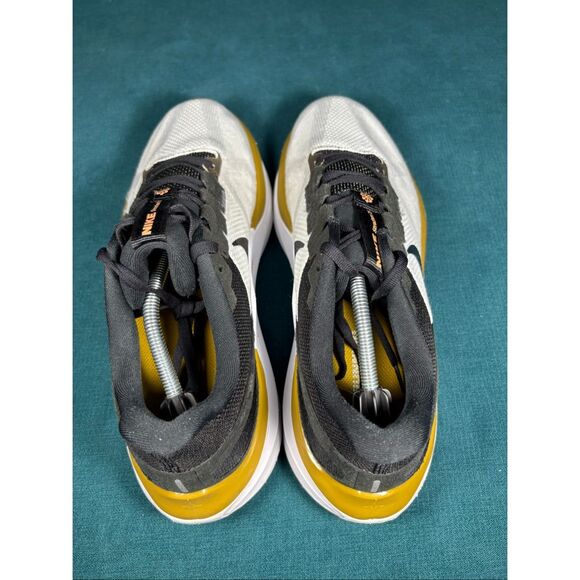 Nike Air Zoom Structure 25 White Black University Gold Running Shoes Men’s Size main image 7